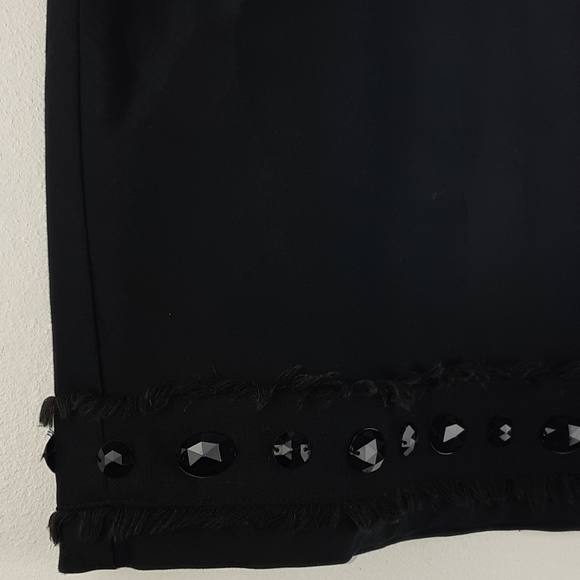 ๐HP๐ R&M RICHARDS black skirt faux onix border - Picture 2 of 4